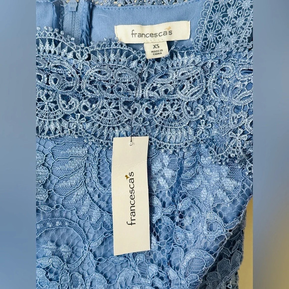 Francesca’s Off the Shoulder Lace Dress - NWT - Size XS - Picture 12 of 13